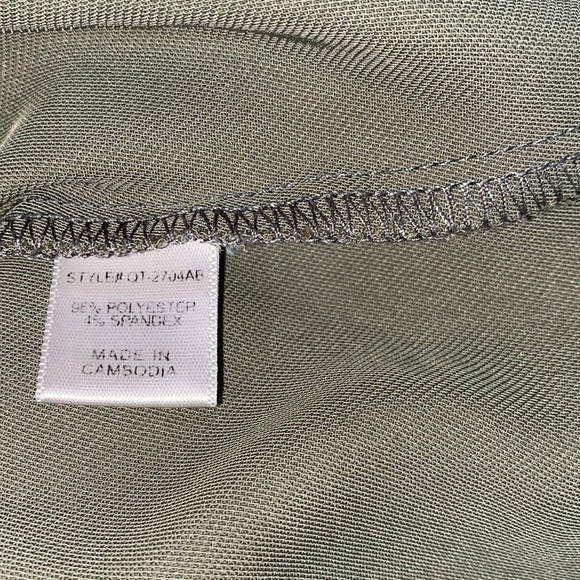 Zenana Premium top olive green size large - Picture 5 of 5